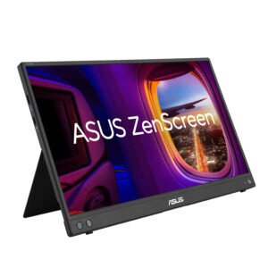 ASUS ZenScreen MB16AHV - LED-skærm - 15.6"" - bærbar - 1920 x 1080 Full HD (1080p) @ 60 Hz - IPS - 250 cd/m² - 800:1 - 5 ms - Mini HDMI, 2xUSB-C - sort - Billede 2
