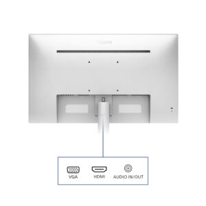 Philips V-line 241V8AW - LED-skærm - 24"" (23.8"" til at se) - 1920 x 1080 Full HD (1080p) @ 75 Hz - IPS - 250 cd/m² - 1000:1 - 4 ms - HDMI, VGA - højtalere - tekstureret hvid - Billede 4
