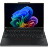 Lenovo ThinkPad T14s Gen 7 (Snapdragon) Copilot+ PC X2E-80-100 Laptop 35,6 cm (14") WUXGA 32 GB LPDDR5x-SDRAM 512 GB SSD Wi-Fi 7 (802.11be) Windows 11 Pro Sort Nordisk