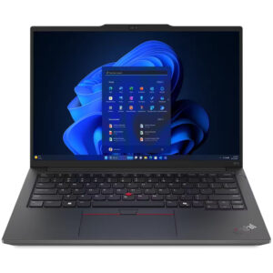 Lenovo ThinkPad E14 Gen 6 21M3 - 180° hængselsdesign - AMD Ryzen 5 - 7535HS / op til 4.55 GHz - Win 11 Pro - Radeon 660M - 16 GB RAM - 512 GB SSD, NVMe - 14"" IPS 1920 x 1200 - Gigabit Ethernet - Wi-Fi 6E, Bluetooth - sort - kbd: nordisk - Billede 2