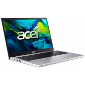 Acer Aspire Go 15 AG15-32P - Intel N-series - N355 / op til 3.9 GHz - Win 11 Home - Intel Graphics - 8 GB RAM - 256 GB SSD NVMe, 3D Triple-level Cell (TLC) - 15.6"" TN 1920 x 1080 (Full HD) - Wi-Fi 6 - rent sølv - kbd: Nordisk