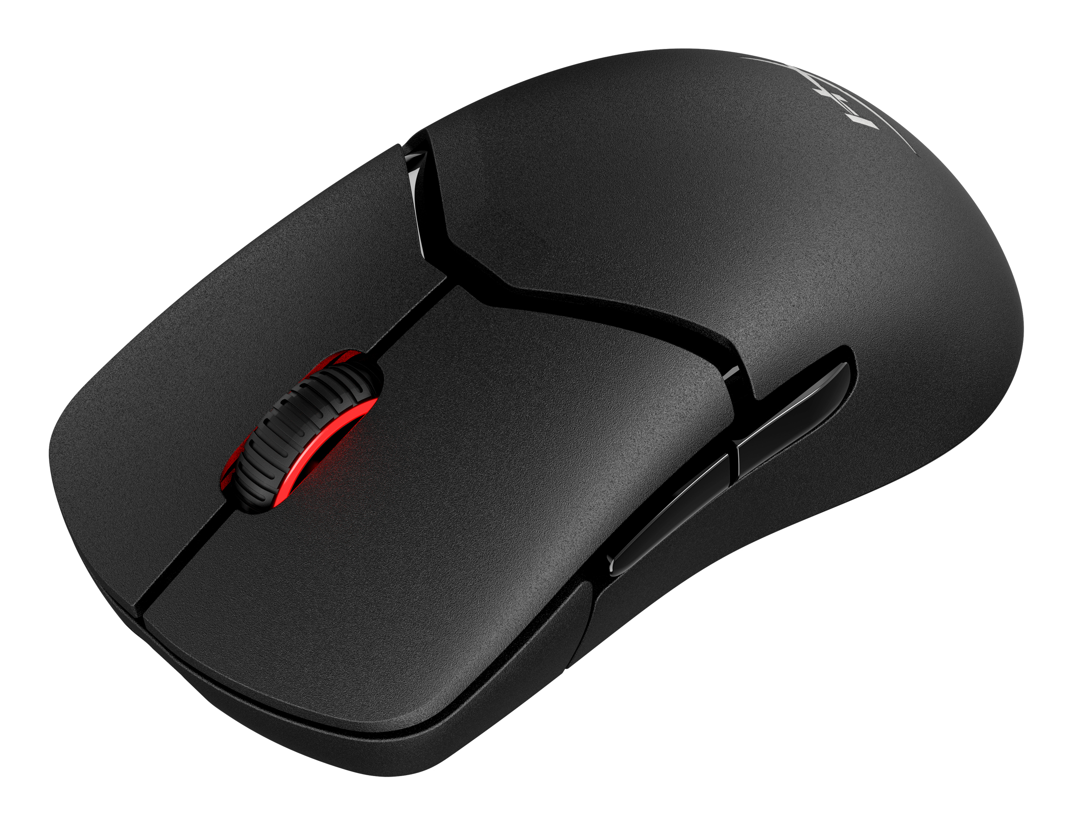 HyperX Pulsefire Saga Pro - Mus - gaming - optisk - 6 knapper - trådløs, kablet - USB, 2.4 GHz - sort - Billede 3
