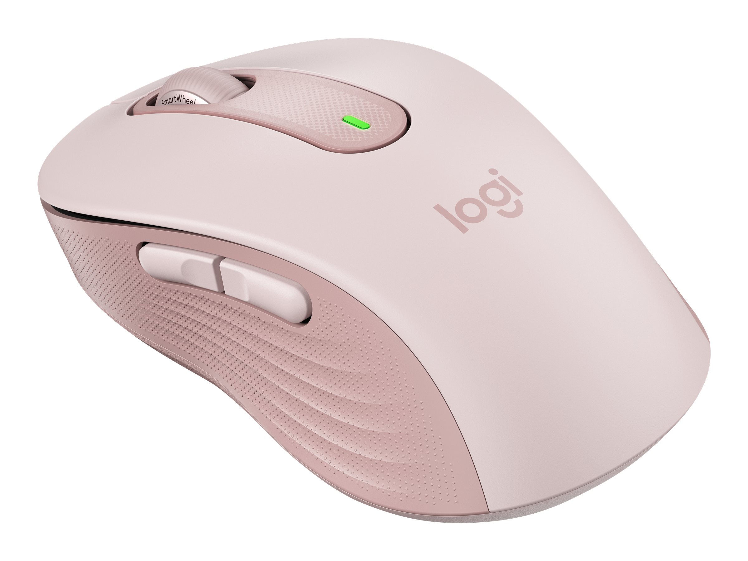 Logitech Signature M650 - Mus - optisk - 5 knapper - trådløs - Bluetooth, 2.4 GHz - Logitech Logi Bolt USB-modtager - rose - Billede 3