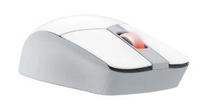 ASUS ROG Strix Impact III Wireless - Mus - højre- og venstrehåndet - optisk - trådløs - 2.4 GHz, Bluetooth 5.1 - USB ROG Omni trådløs modtager - månelyshvid - Billede 5