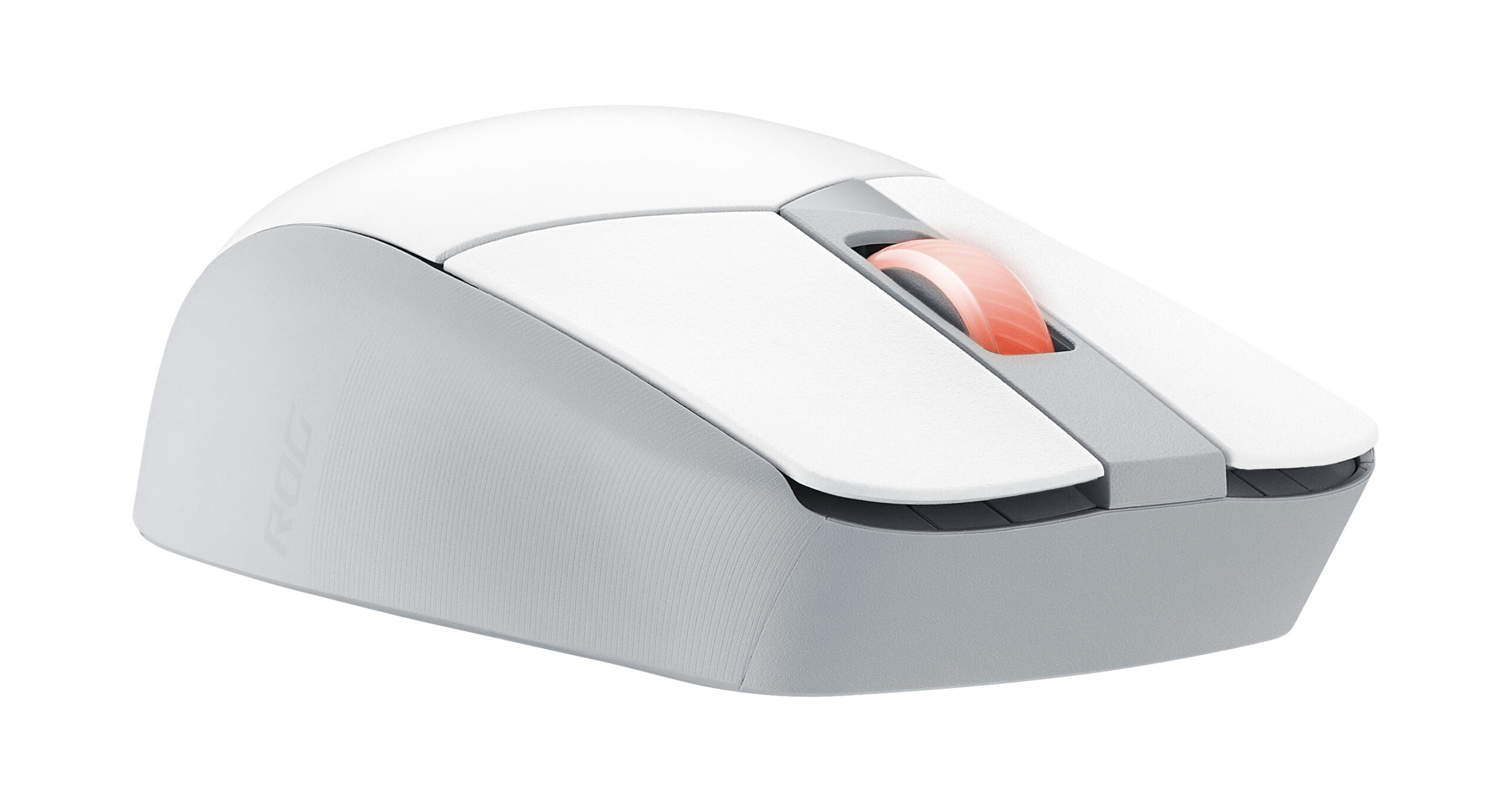 ASUS ROG Strix Impact III Wireless - Mus - højre- og venstrehåndet - optisk - trådløs - 2.4 GHz, Bluetooth 5.1 - USB ROG Omni trådløs modtager - månelyshvid - Billede 5