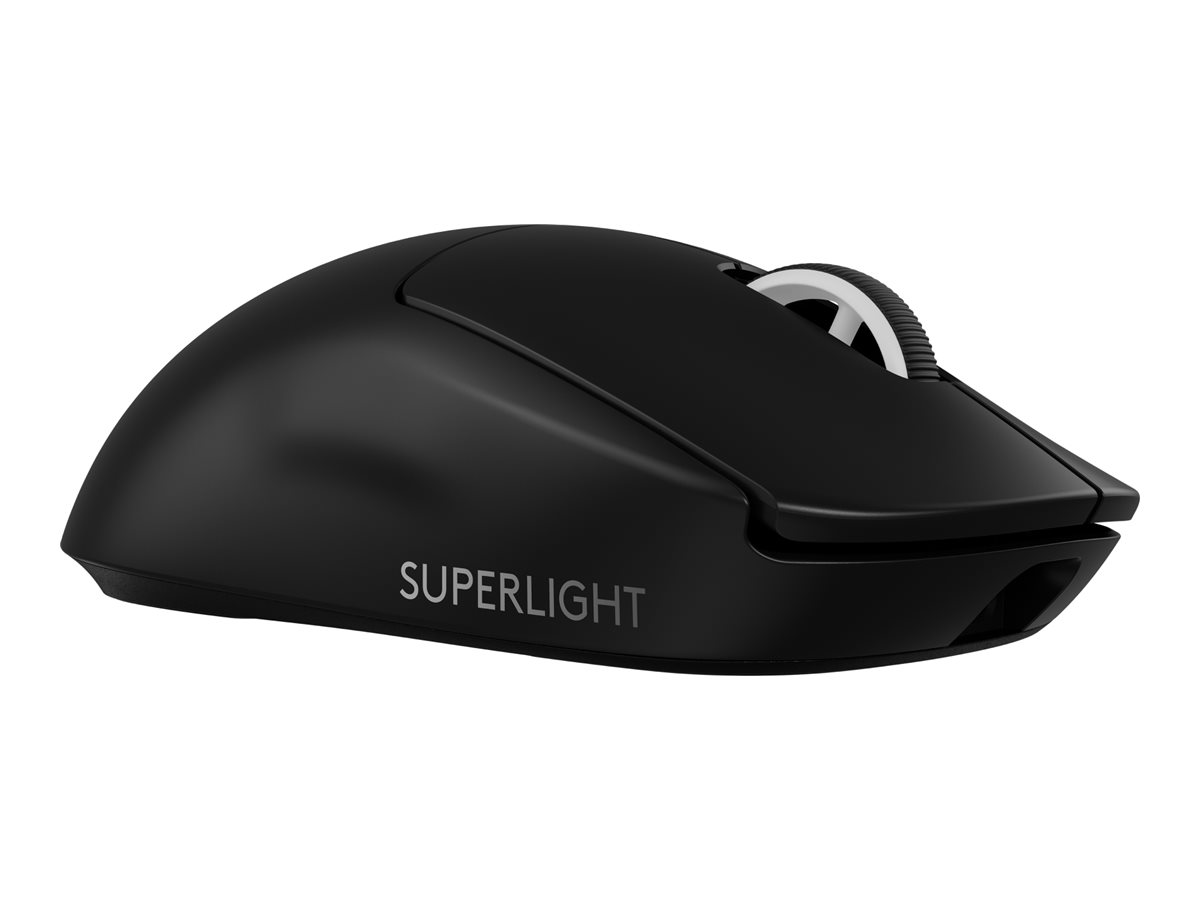 Logitech G PRO X SUPERLIGHT 2 - Mus - gaming - optisk - 5 knapper - trådløs - 2.4 GHz - USB Logitech LIGHTSPEED-modtager - sort