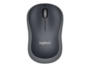 Logitech M185 - Mus - optisk - trådløs - 2.4 GHz - trådløs modtager (USB) - grå - Billede 3