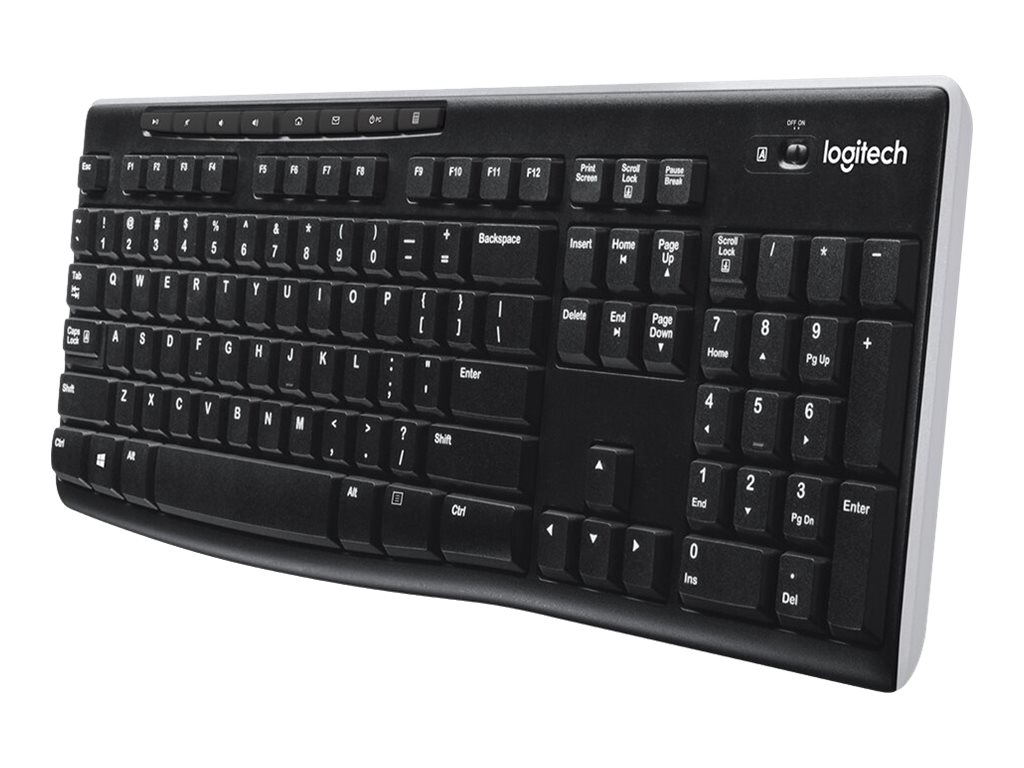 Logitech Wireless Keyboard K270 - Tastatur - trådløs - 2.4 GHz - QWERTY - hollandsk - Billede 3