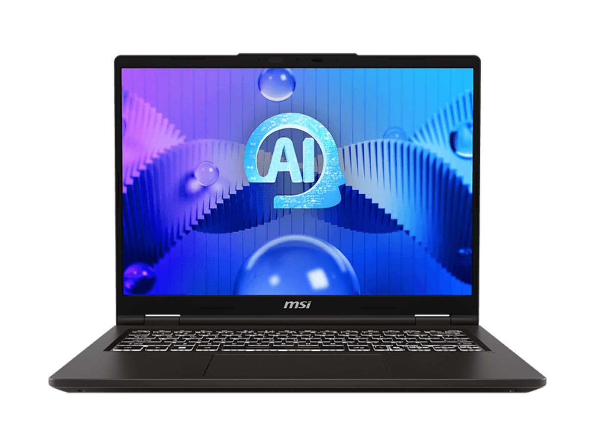 MSI Venture 14 AI A1MG-001NEU - Intel Core Ultra 5 - 125H / op til 4.5 GHz - Win 11 Home - Intel Arc Graphics - 16 GB RAM - 512 GB SSD NVMe - 14"" OLED 2880 x 1800 (2.8K) @ 120 Hz - Gigabit Ethernet - Wi-Fi 6E, Bluetooth - solid grå - New Open Box - Billede 3