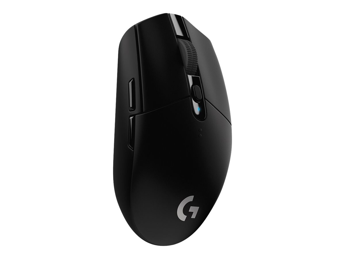 Logitech G G305 - Mus - optisk - 6 knapper - trådløs - 2.4 GHz - trådløs modtager (USB) - sort - Billede 3