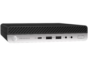 HP ProDesk 600 G4 - Mini desktop Core i3 8100T / op til 3.1 GHz - RAM 16 GB - SSD 256 GB - UHD Graphics 630 - Win 11 Pro - skærm: ingen - Preowned Grade A - Billede 3
