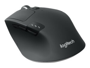 Logitech M720 Triathlon - Mus - højrehåndet - optisk - 7 knapper - trådløs - Bluetooth, 2.4 GHz - trådløs modtager (USB) - Billede 3