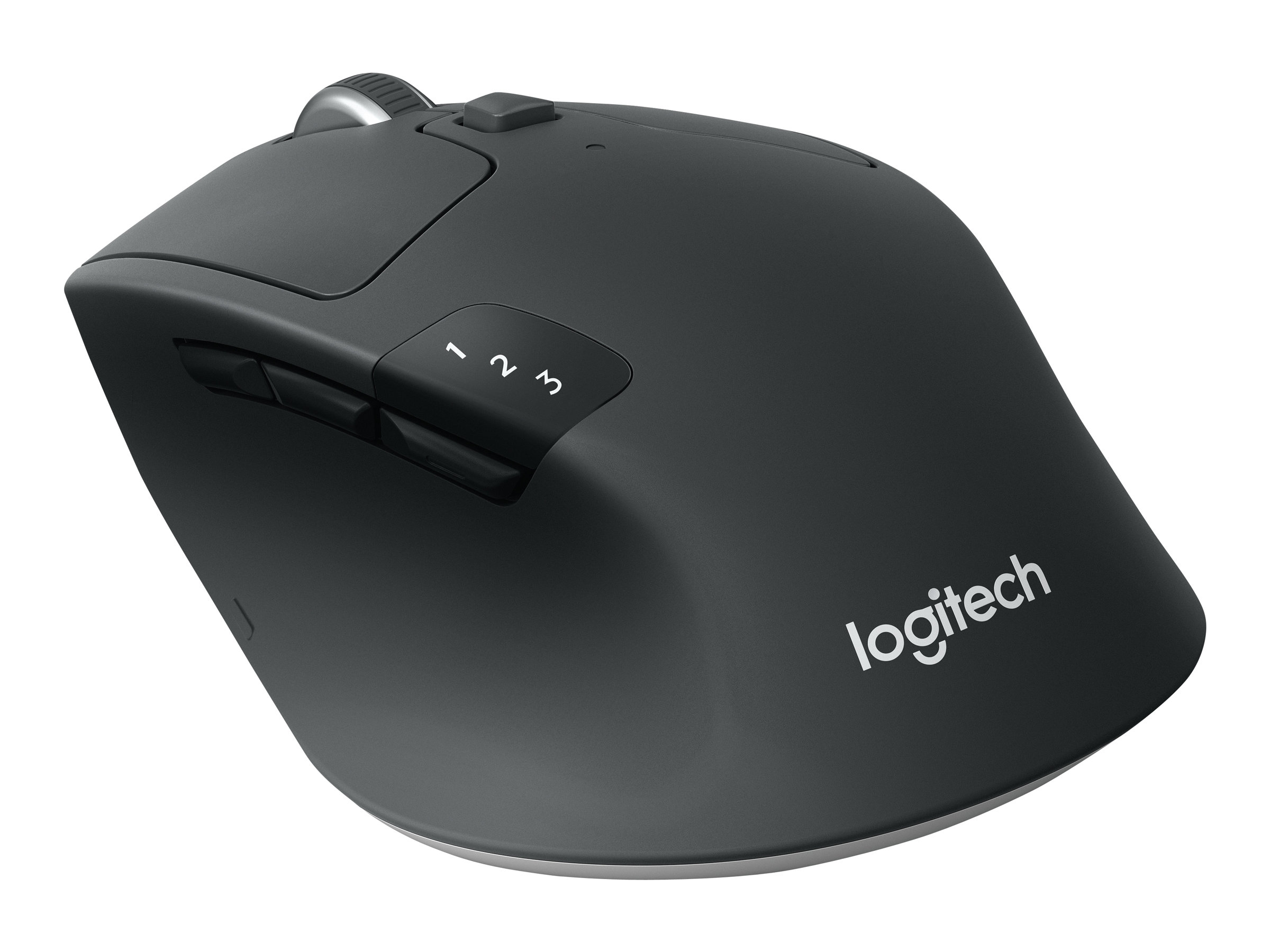 Logitech M720 Triathlon - Mus - højrehåndet - optisk - 7 knapper - trådløs - Bluetooth, 2.4 GHz - trådløs modtager (USB) - Billede 3