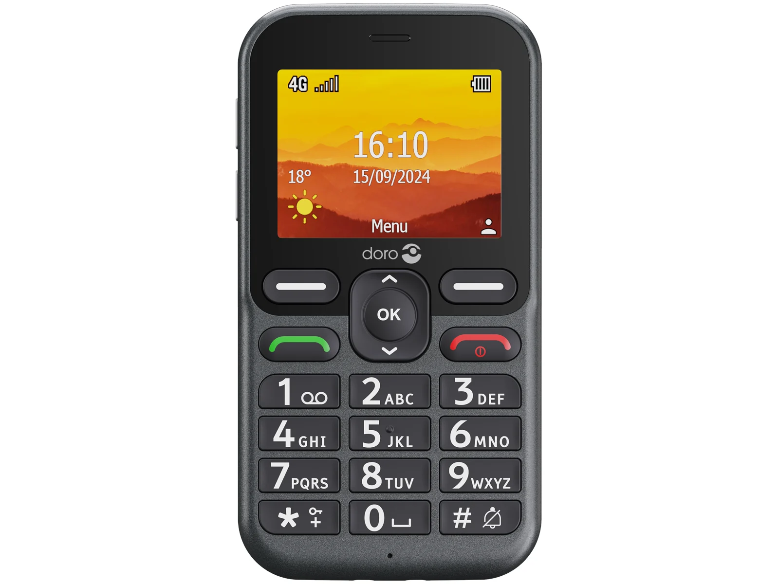 Doro Leva L11 4G - Graphite - Billede 5
