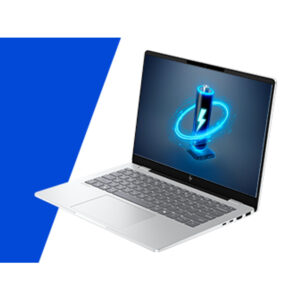 HP OmniBook 7 AI 14-fr0057no Intel Core Ultra 5 225U Laptop 35,6 cm (14") 2K 16 GB LPDDR5-SDRAM 512 GB SSD Wi-Fi 7 (802.11be) Windows 11 Home AI PC Sølv - Billede 4