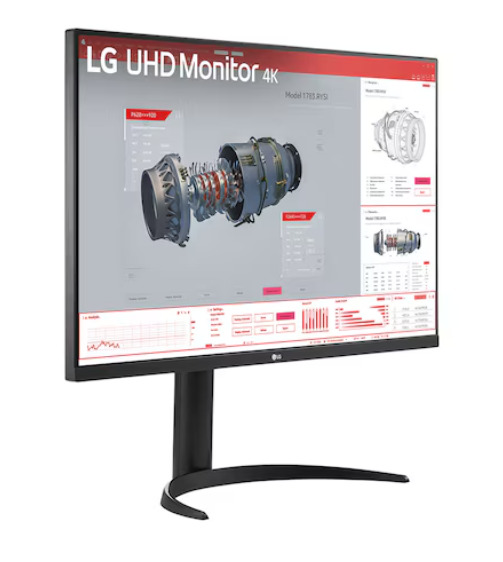 LG 32BR55UK-B computerskærm 80 cm (31.5") 3840 x 2160 pixel 4K Ultra HD LED Sort - Billede 3