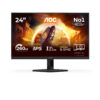 AOC Gaming 24G4ZRE - LED-skærm - gaming - 24"" (23.8"" til at se) - 1920 x 1080 Full HD (1080p) @ 240 Hz - Fast IPS - 1000:1 - HDR10 - 0.3 ms - 2xHDMI, DisplayPort - sort, rød
