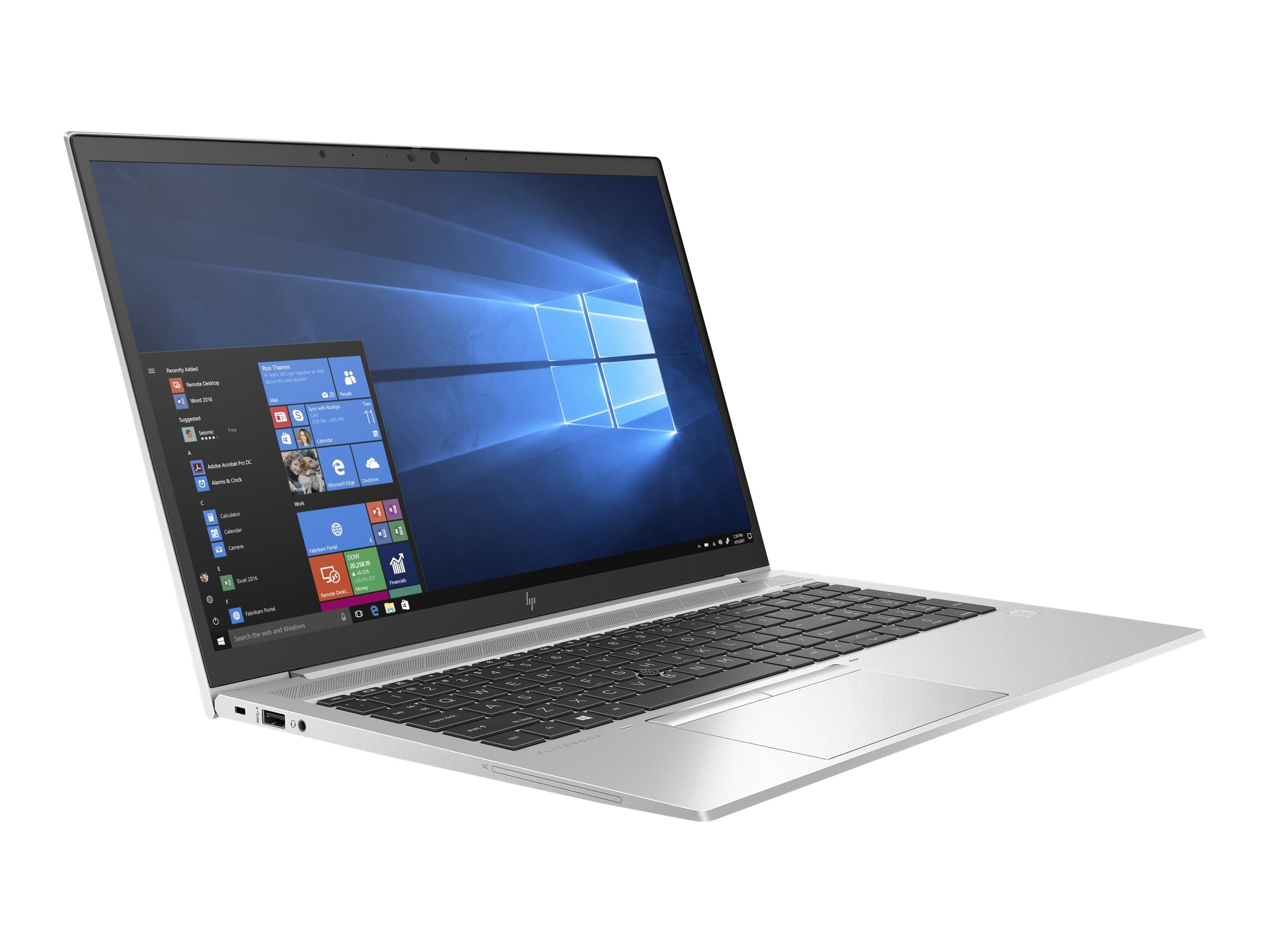 HP EliteBook 855 G7 15.6" 4650U 8GB 256GB Vega Windows 11 Pro Grade C - Billede 5