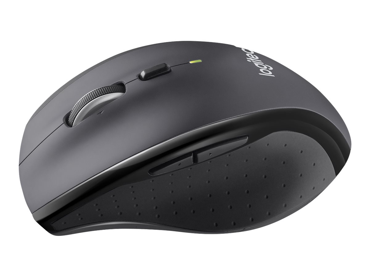 Logitech Marathon M705 - Mus - højrehåndet - laser - trådløs - 2.4 GHz - trådløs modtager (USB) - Eco pack (Brownbox) - Billede 4