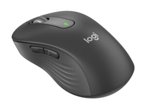 Logitech Signature M650 L for Business - Mus - højrehåndet - 5 knapper - trådløs - Bluetooth, 2.4 GHz - Logitech Logi Bolt USB-modtager - grafit - Billede 4