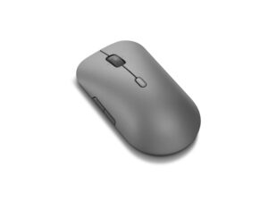 Lenovo Pro Plus 6050 - Mus - multitilstand - optisk - 6 knapper - trådløs - Bluetooth 5.3, 2.4 GHz - trådløs modtager (USB) - luna-grå - brun kasse - for ThinkPad T16 Gen 4 21QN - Billede 4