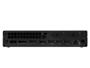 Lenovo ThinkCentre M75q Gen 5 12RR - Lille Ryzen 5 Pro 8500GE / op til 5 GHz - RAM 16 GB - SSD 512 GB - TCG Opal Encryption 2, NVMe - Radeon 740M - Gigabit Ethernet, IEEE 802.11ax (Wi-Fi 6E), Bluetooth 5.3 - skærm: ingen - tastatur: ingen - Windows 11 Pro - sort - New Open Box - Billede 2