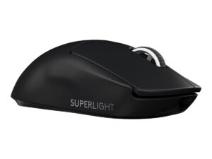 Logitech PRO X SUPERLIGHT Wireless Gaming Mouse - Mus - optisk - 5 knapper - trådløs - 2.4 GHz - USB Logitech LIGHTSPEED-modtager - sort - Billede 5