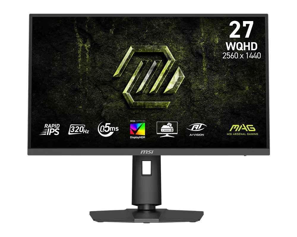 MSI MAG 274QPFDE X32 computerskærm 68,6 cm (27") 2560 x 1440 pixel Wide Quad HD LED Sort