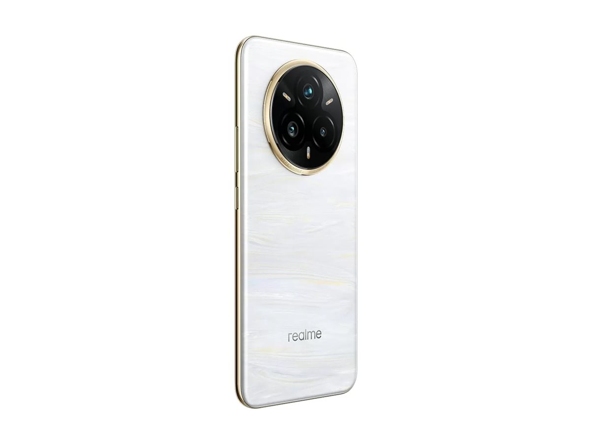 Realme 14 Pro - 5G smartphone - dual-SIM - RAM 8 GB / Intern hukommelse 256 GB - OLED display - 6.77"" - 2392 x 1080 pixels (120 Hz) - 2x bagkameraer 50 MP, 2 MP - front camera 16 MP - perlehvid - Billede 4