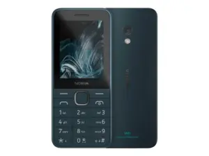 Nokia 225 4G (2024) - 4G funktionstelefon - dual-SIM - RAM 64 MB / Intern hukommelse 128 MB - microSD slot - rear camera 0,3 MP - mørkeblå