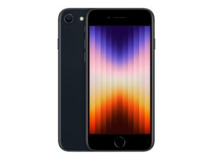 Apple iPhone SE (3rd generation) - 5G smartphone - dual-SIM / Intern hukommelse 64 GB - LCD-skærm - 4.7"" - 1334 x 750 pixels - rear camera 12 MP - front camera 7 MP - midnat - Preowned Grade B - Billede 5