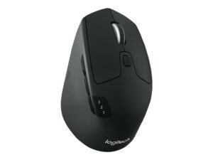 Logitech M720 Triathlon - Mus - højrehåndet - optisk - 7 knapper - trådløs - Bluetooth, 2.4 GHz - trådløs modtager (USB) - Billede 2