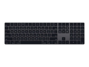Apple Magic Keyboard with Numeric Keypad - Tastatur - trådløs - Bluetooth - QWERTY - dansk - space grey