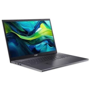 Acer Aspire 17 A17-51M - Intel Core 5 - 120U / op til 5 GHz - Win 11 Home - Intel Graphics - 16 GB RAM - 512 GB SSD NVMe - 17.3"" IPS 1920 x 1080 (Full HD) - Wi-Fi 6E - stålgrå - kbd: Nordisk