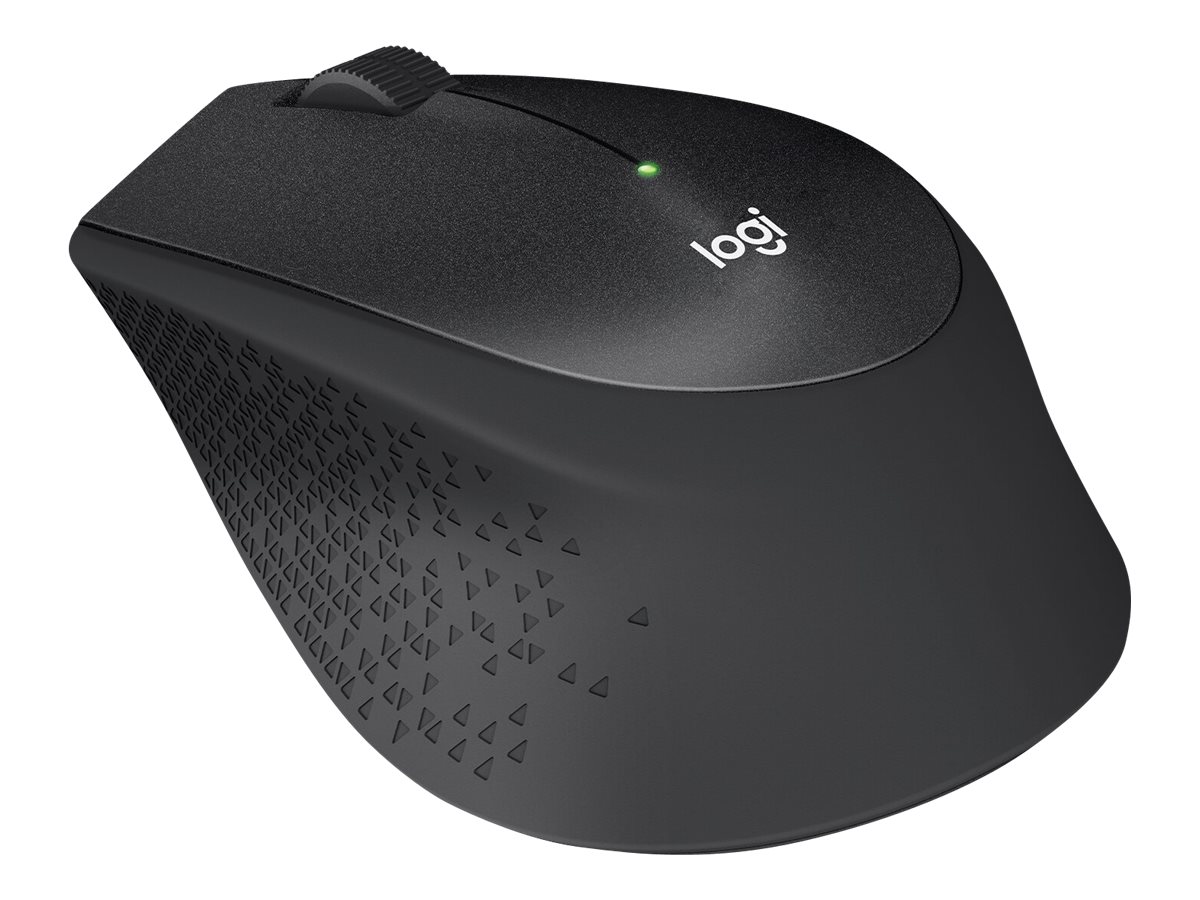 Logitech M330 SILENT PLUS - Mus - 3 knapper - trådløs - 2.4 GHz - trådløs modtager (USB) - sort - Billede 5