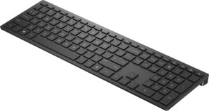 HP Trådløst Pavilion-tastatur 600, sort. Tastatur formfaktor: Fuld størrelse (100 %). Tastatur stil: Lige. Forbindelsesteknologi: Trådløs, Enhedsgrænseflade: RF trådløst, Anbefalet brug: Universel. Produktfarve: Sort - Billede 2