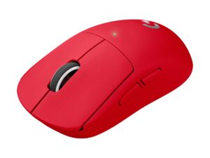 Logitech G PRO X SUPERLIGHT 2 SE - Mus - gaming - optisk - 5 knapper - trådløs - 2.4 GHz - USB Logitech LIGHTSPEED-modtager - rød - Billede 2
