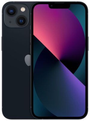 Apple iPhone 13 - 5G smartphone - dual-SIM / Intern hukommelse 256 GB - OLED-skærm - 6.1"" - 2532 x 1170 pixels - 2x bagkameraer 12 MP, 12 MP - front camera 12 MP - midnat - Preowned Grade A+