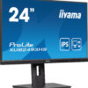 iiyama ProLite XUB2493HS-B6, 60,5 cm (23.8"), 1920 x 1080 pixel, Fuld HD, LED, 0,5 ms, Sort