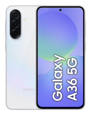 Samsung Galaxy A36 - 5G smartphone - dual-SIM - RAM 6 GB / Intern hukommelse 128 GB - OLED display - 6.7"" - 2340 x 1080 pixels (120 Hz) - 3x bagkamera 50 MP, 8 MP, 5 MP - front camera 12 MP - fantastisk hvid
