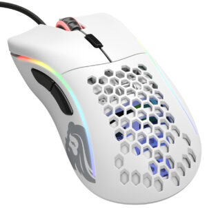Glorious Model D - Mus - optisk - 6 knapper - kablet - USB 2.0 - hvidmatteret - Billede 2