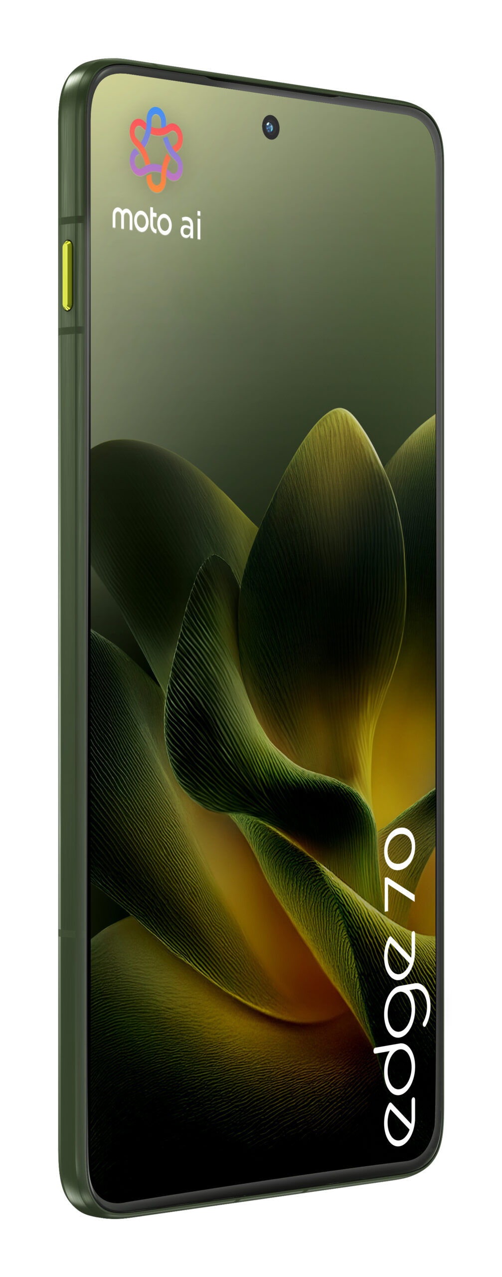 Motorola edge 70 17 cm (6.7") Dual SIM Android 16.0 5G USB Type-C 12 GB 512 GB 4800 mAh Grøn 6.7" AMOLED, 2712 x 1220px, 446ppi, 20:9, Snapdragon 7 Gen 4, 12/512GB, 50MP + 50MP, 50MP, 5G, Wi-Fi 6E, Bluetooth 5.4, NFC, USB Type-C, 4800mAh, Google Gemini, Android 16 - Billede 4