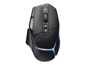 Logitech G G502 X PLUS - Mus - optisk - 11 knapper - trådløs - 2.4 GHz - USB Logitech LIGHTSPEED-modtager - sort