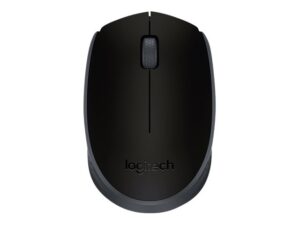 Logitech M171 - Mus - højre- og venstrehåndet - trådløs - 2.4 GHz - trådløs modtager (USB) - sort - Billede 2