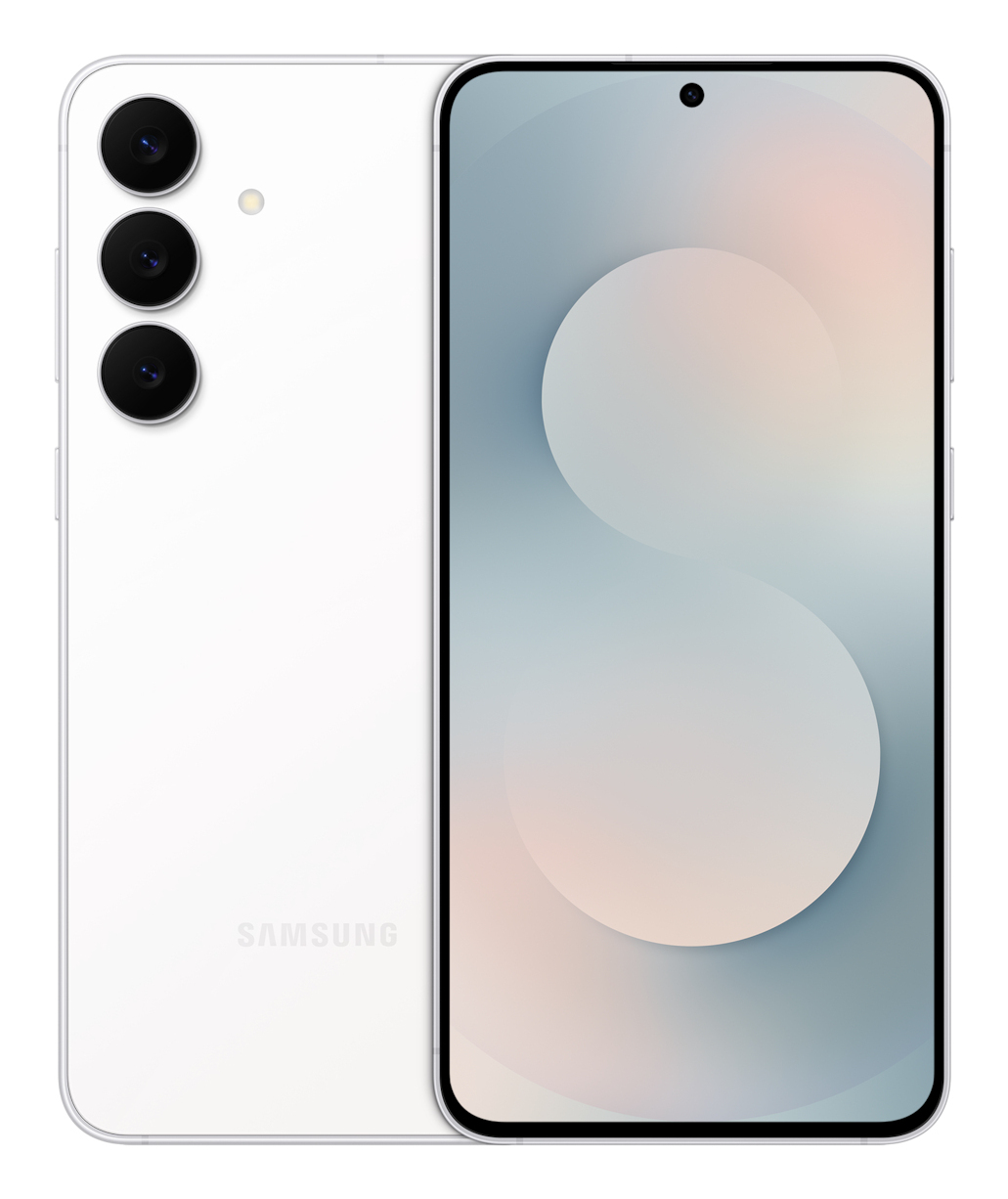 Samsung Galaxy S25 FE - 5G smartphone - dual-SIM - RAM 8 GB / Intern hukommelse 256 GB - OLED-skærm - 6.7"" - 2340 x 1080 pixels (120 Hz) - 3x bagkamera 50 MP, 12 MP, 8 MP - front camera 12 MP - hvid