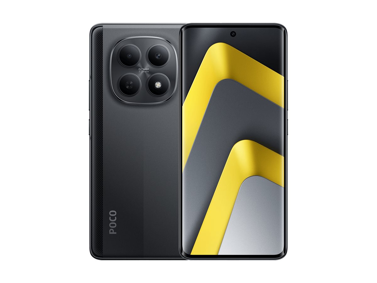 Xiaomi Redmi Note 15 5G - 5G smartphone - dual-SIM - RAM 6 GB / Intern hukommelse 128 GB - microSD slot - OLED display - 6.77"" - 2392 x 1080 pixels (120 Hz) - 2x bagkameraer 108 MP, 8 MP - front camera 20 MP - sort