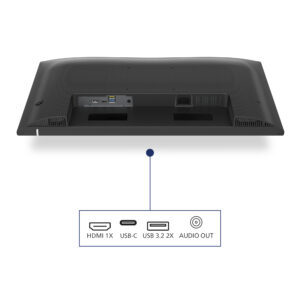 Philips 24E1N1300AE - LED-skærm - 24"" (23.8"" til at se) - 1920 x 1080 Full HD (1080p) @ 100 Hz - IPS - 1300:1 - 1 ms - HDMI, USB-C - højtalere - sort med tekstur - Billede 4