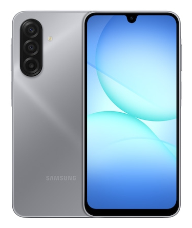 Samsung Galaxy A17 - 4G smartphone - dual-SIM - RAM 8 GB / Intern hukommelse 256 GB - microSD slot - OLED-skærm - 6.7"" - 2340 x 1080 pixels (90 Hz) - 3x bagkamera 50 MP, 5 MP, 2 MP - front camera 13 MP - grå