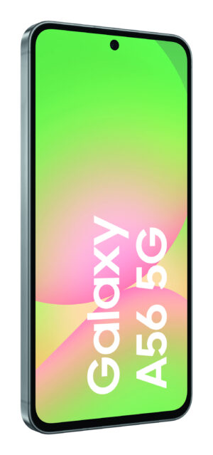 Samsung Galaxy A56 - Enterprise Edition - 5G smartphone - dual-SIM - RAM 8 GB / Intern hukommelse 128 GB - OLED display - 6.7"" - 2340 x 1080 pixels (120 Hz) - 3x bagkamera 50 MP, 12 MP, 5 MP - front camera 12 MP - fantastisk grafit - Billede 3
