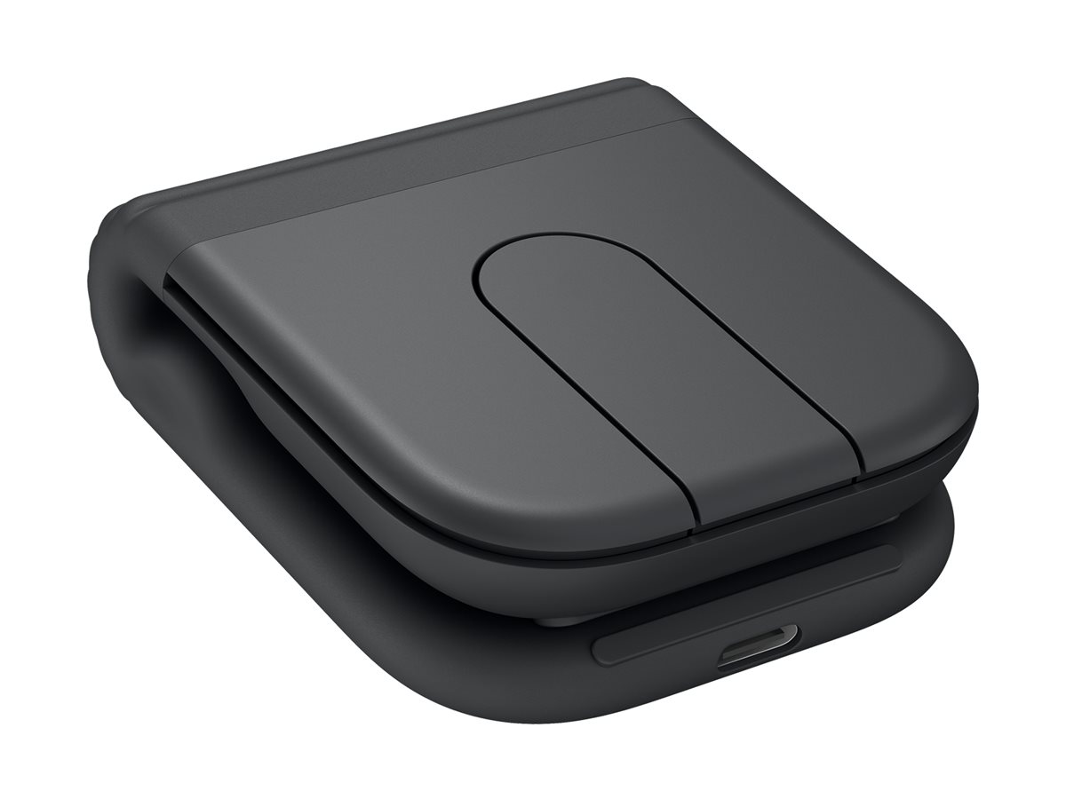Logitech Mobi Fold - Mus - ultra-bærbar - optisk - 4 knapper - trådløs - Bluetooth 5.0 LE - grafit - Billede 3